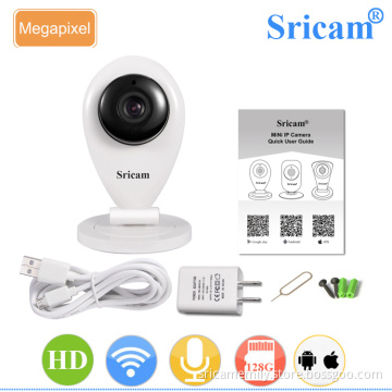 Sricam MINI WIFI Wireless Indoor Baby Security Monitor Motion Detection Two Way Audio IP Camera
